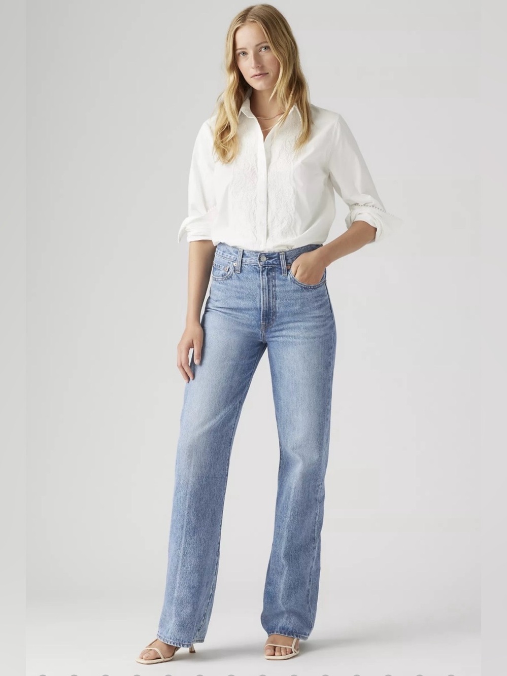 Levi’s Ribcage Wide Leg Jeans